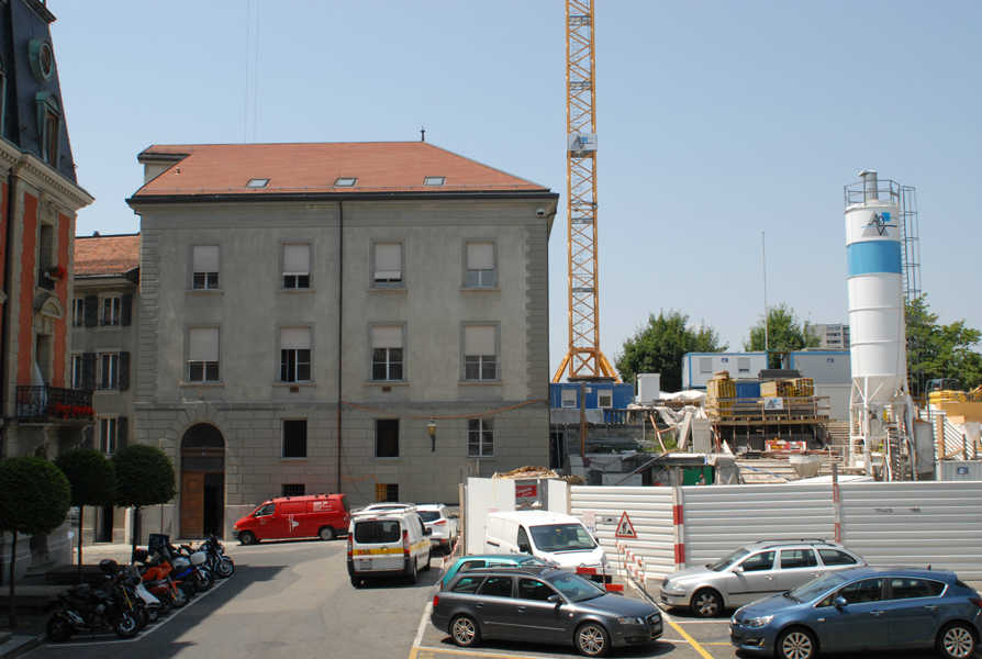 Le bâtiment de la rue Cité-Devant où va réemménager le Bureau du Grand Conseil jouxte Parlement  