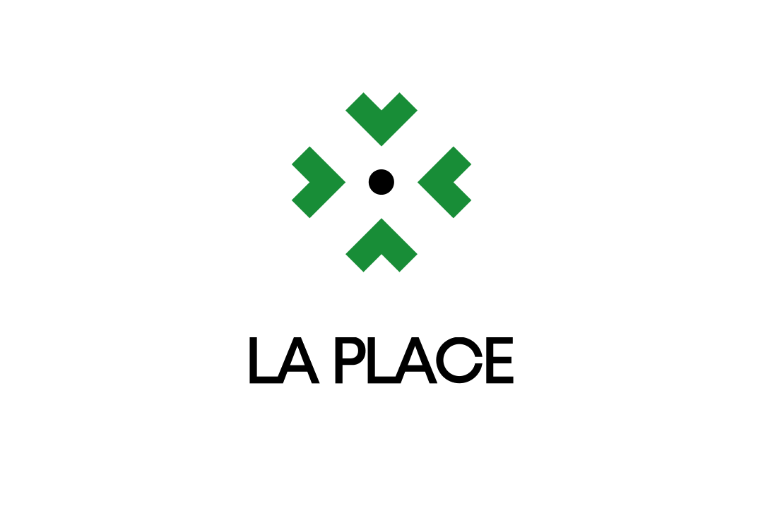 Animation du logo du site "La Place"