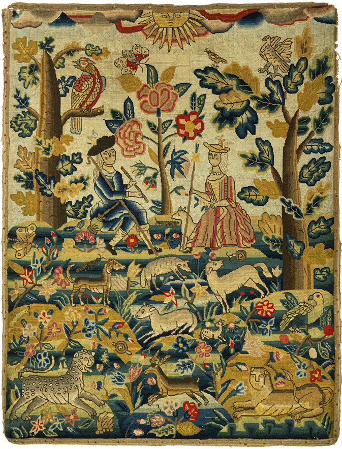 Vue de la tapisserie